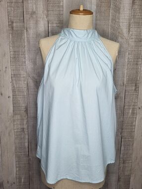 J. Crew Light Blue Sleeveless Top. Size 10